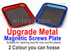 UDI RC 1604 Upgrade Metal Magnetic Screws Plate. UDI 1604 1/16 Rally Car Accessories.